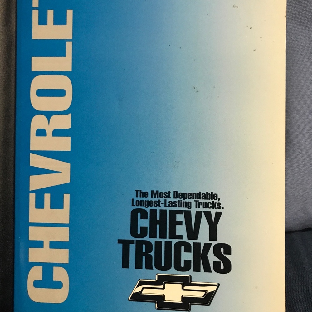 1994 Chevy Van Owners Manual